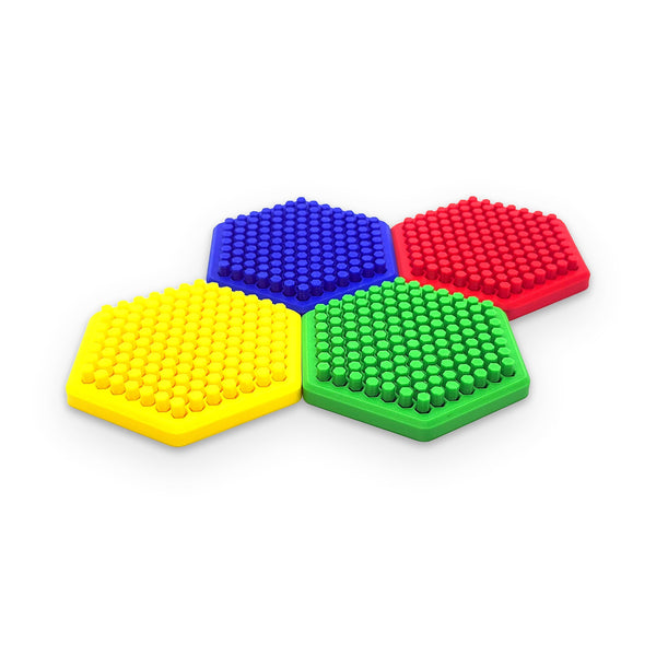 Hex Pin fidget sensorial impreso en 3D en 4 colores – Lugu